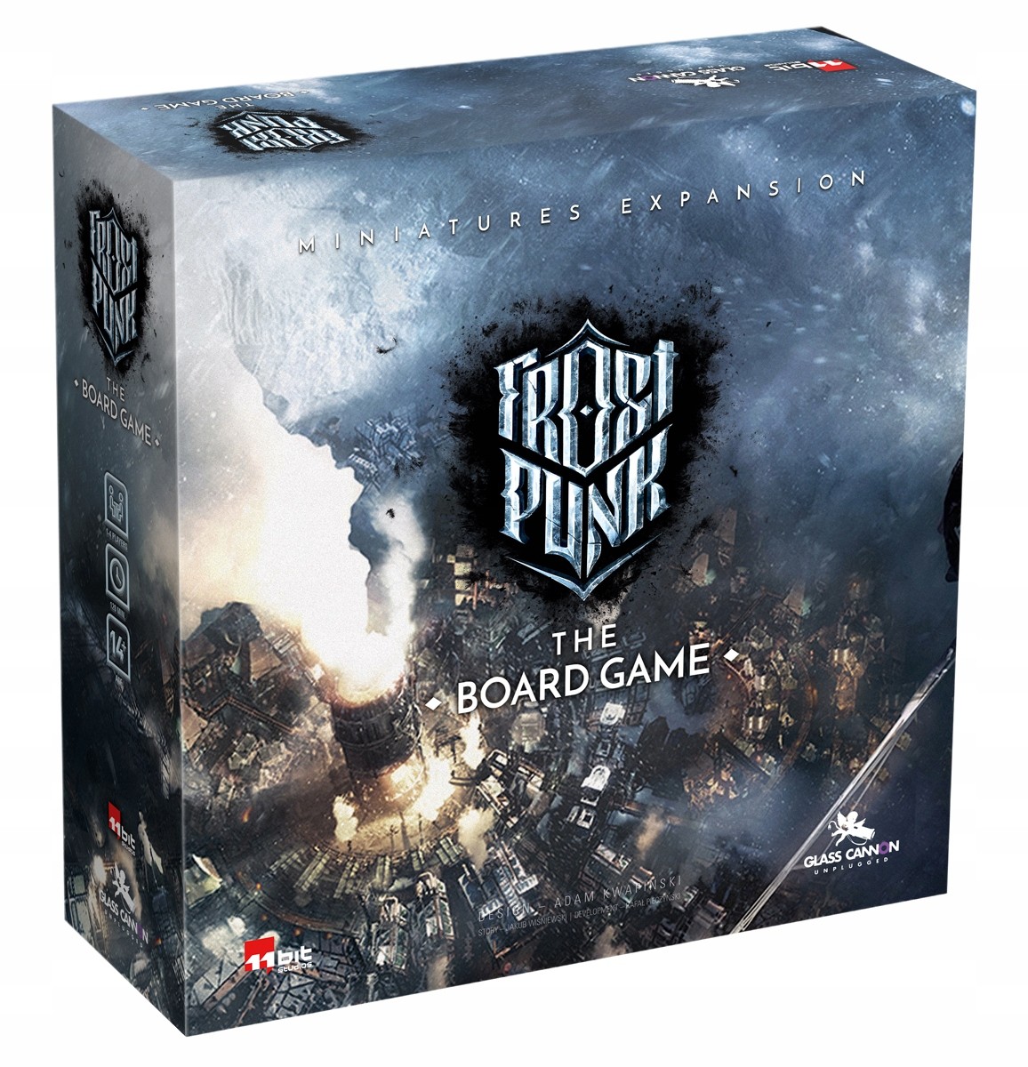 Frostpunk: Miniatures – rozšírenie – stolová hra Glass Cannon Unplugged